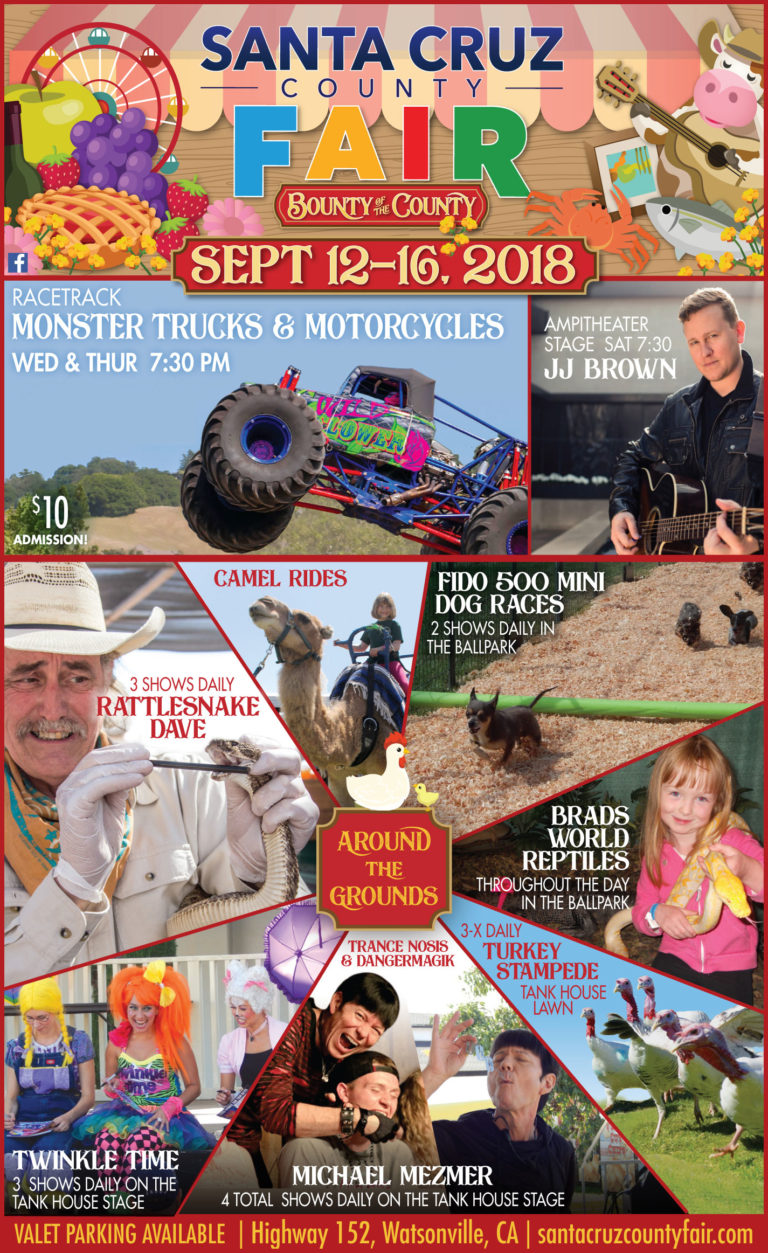 Sept. 12-16, 2018: Santa Cruz County Fair is a lot of fun ...