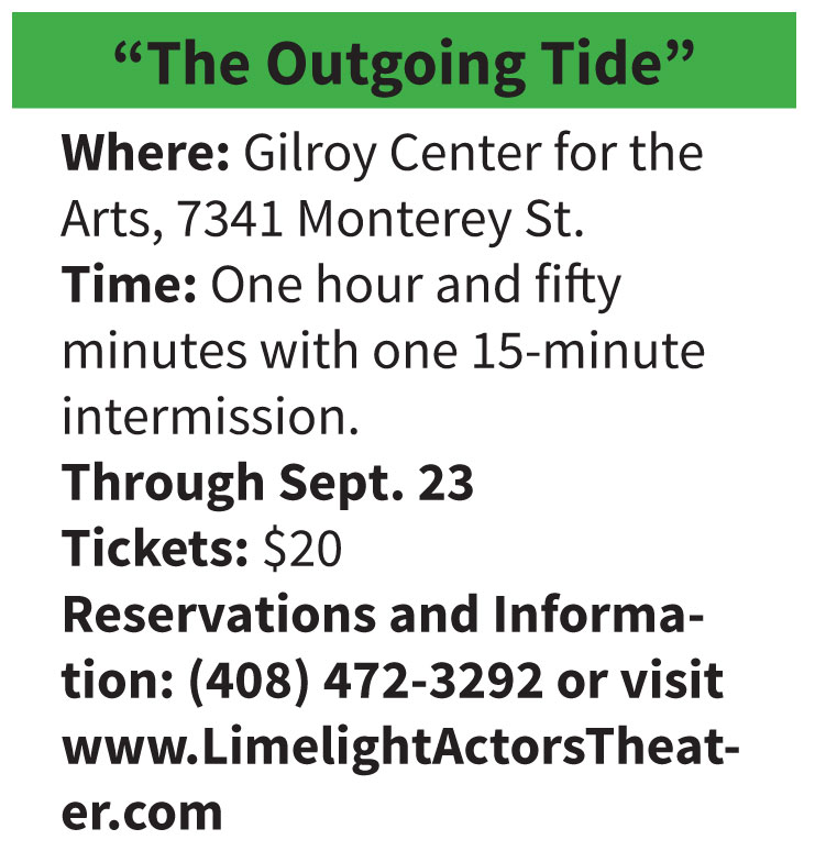 Curtain Up Theater Review By Camille Bounds The Outgoing Tide Is A Reminder That Life Around