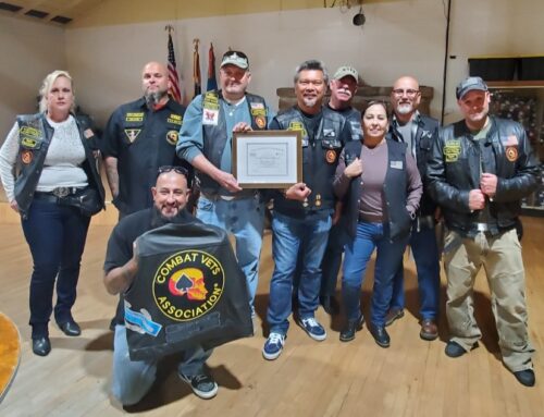 Veteran motorcycle groups helps raise money to help other veterans